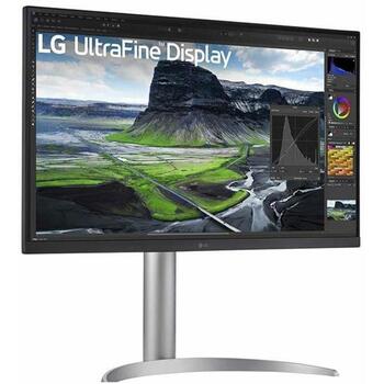 LG LCD монитор 27UQ850V-W, 68.6 см, 3840 x 2160, 4K Ultra HD, IPS, 5 мс, 178°, USB хаб, крепление VESA, регулировка высоты (27UQ850V-W)