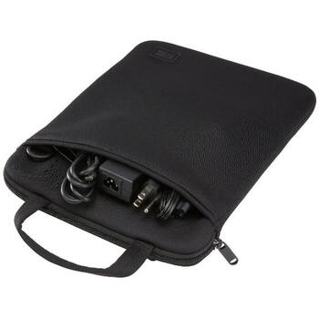 Case Logic 3204680 Quantic Chromebook Sleeve 12, 30,5 см, черный, полиэстер, молния, съемный ремень (3204680)