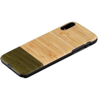Man&Wood Чехол M7643B, 6.1, Зеленый, Apple iPhone XR, натуральное дерево, поликарбонат (M7643B)