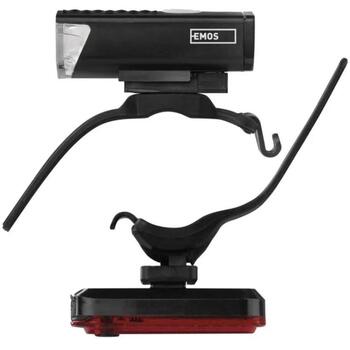 Emos LED аккумуляторный велосипедный фонарь P3923, 90 lm, 500 mAh, 3/4 режима освещения, время зарядки 1 ч (P3923)