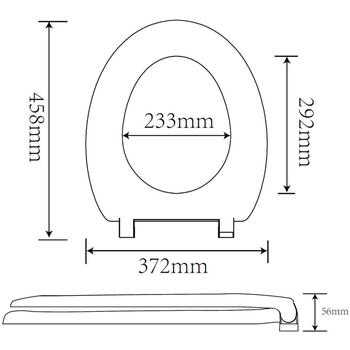 Beldray Унитазное сиденье LA030252UFFEU7, 37.3x44.5cm, антибактериальное, мягкое закрытие, легкая установка (LA030252UFFEU7)