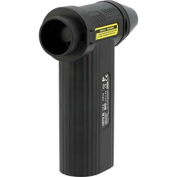 Yato воздуходувка и пылесос YT-82936, 130000 об/мин, 7.4 В, 4000 мАч, USB Type-C, 3 скорости, магнитное крепление (YT-82936)