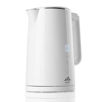 Elektriskā tējkanna ar 2200 W jaudu, 1.5 L ietilpību un 360° rotācijas bāzi ETA559590010 Emma White ETA (ETA559590010)
