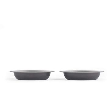 Salter Набор форм для пирогов BW14467, 16.5x12.8x3.5cm, углеродная сталь, серый, антипригарное, можно мыть в посудомоечной машине (BW14467)