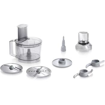 Bosch Кухонный комбайн MCM3401M, 800 Вт, 2 скорости, 2.3 Л, Блендер, Мясорубка, Черный/Нержавеющая сталь (MCM3401M)