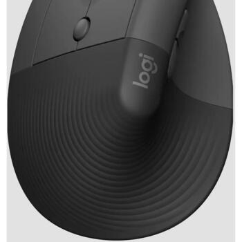 Logitech Беспроводная Мышь Lift 910-006495, 4000dpi, 4 кнопки, оптический сенсор, вертикальная, беспроводная, LED (910-006495)