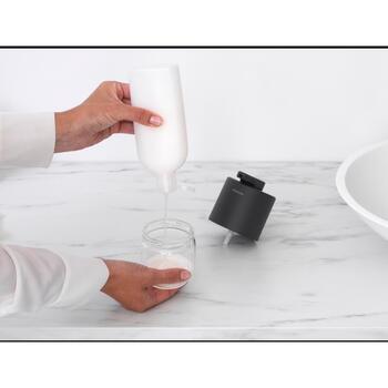 BRABANTIA MindSet ziepju dozators, 200ml, Mineral Infinite Grey (303203)