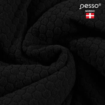 Pesso Ziemas jaka Nova NOVA_J-L, L, melna/dzeltena, 5000mm, 3000g/m² 24h, atstarojoša, noņemama kapuce (NOVA_J-L)