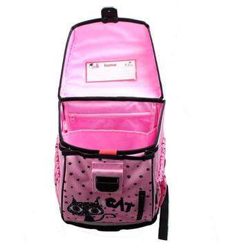 Hama Рюкзак для школы 00183849, 30.5cm, 38cm, 17cm, 19.7l, Полиэстер, Черный, Эргономичный, Светоотражающие детали (00183849)