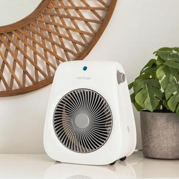 Cecotec ventilatora sildītājs ReadyWarm 2000 Max Force White 8259, 2000 W, 2 jaudas līmeņi, līdz 20 m², balts, 3 režīmi (8259)
