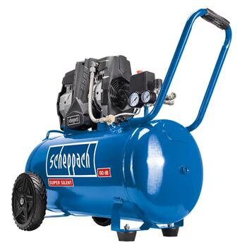 Bezeļļas kompresors HC 51Si silent 1500W 8bar 300 l/min 50L 5906141901 SCHEPPACH (5906141901)