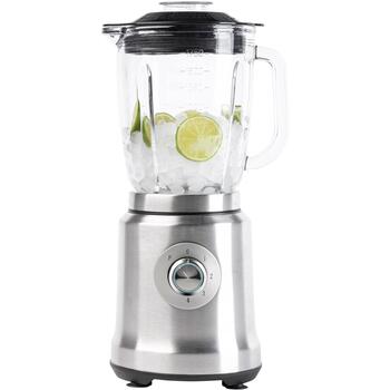 Jata Блендер JEBT1241, 1200 W, 1.75 L, 5 скоростей, ножи из нержавеющей стали, дробилка льда, блокировка безопасности (JEBT1241)