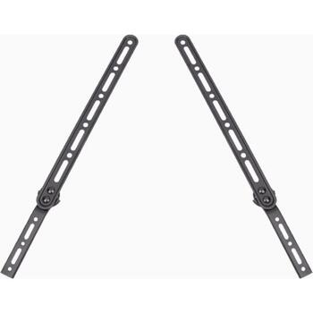 Sbox Saundbāra stiprinājuma kronšteins SB-41, 15kg, VESA 75x75-600x400, melna, tērauds, pulvera pārklājums (SB-41)