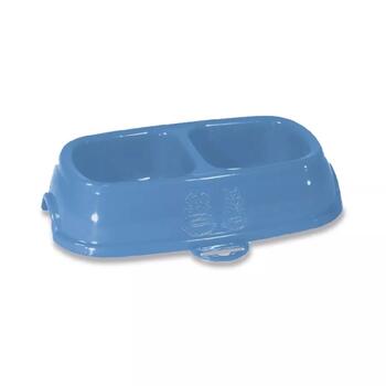 Stefanplast Миска для корма Break 13 2199581, 0,2+0,2л, 21x13x5см, пластик, легко чистится, для пищевых продуктов (2199581)