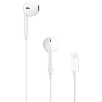 Apple Наушники MYQY3ZM/A, USB-C, 0.05кг, стерео, микрофон на кабеле, водоотталкивающие, белые (MYQY3ZM/A)