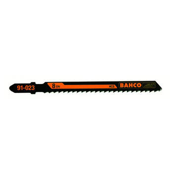 Figūrzāģa asmeņi HCS 10TPI 100mm, pretzobi (5gab.) 91-226-5P BAHCO (91-226-5P)
