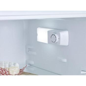 Severin DT 8760 ledusskapis ar saldētavu, 205L, 165L+41L, E, 176kWh/g, 40dB, LED, balts (8760)