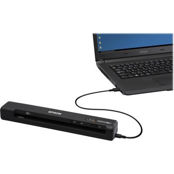 Epson Bezvadu mobilais skeneris ES-60W B11B253401, 216mm x 1800mm, 600dpi, Akumulators, Wi-Fi(n), LED (B11B253401)