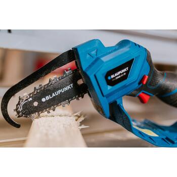 Blaupunkt CS2010 цепная пила, 18В, 15.6см, 4.7м/с, 3200об/мин, 90дБ, 1.5кг, без аккумулятора (CS2010)