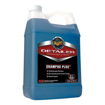 Meguiar's D11101 Shampoo Plus для безопасной очистки, оставляет высокий блеск 3,78 л (D11101)