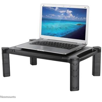 Neomounts monitors risers NSMONITOR20, augstuma regulēšana, maksimālā slodze 10 kg, minimālais ekrāna izmērs 25.4 cm (NSMONITOR20)