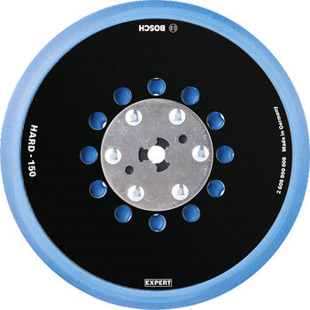 Slīpēšanas pamatne 150mm,Hard GET 75-150, Ekscentra slīpmašīnām EXPERT MULTIHOLE BALSTA DISKS, 2608900008, BOSCH (2608900008)