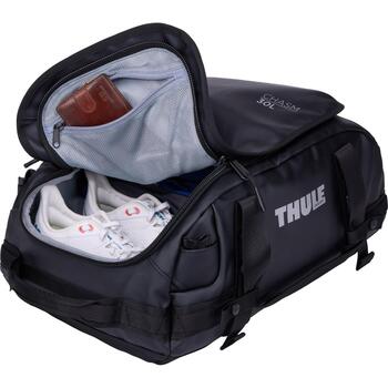 Thule Duffel Bag, 30L МОДЕЛЬ 3205211, черный, 100% переработанный 900D полиэстер, водонепроницаемый (3205211)