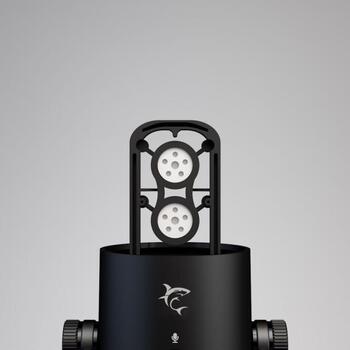 White Shark Микрофон NAGARA, 2x14mm, 20-20000Hz, -35dB, 110dB, 70dB, 44.1/48kHz/16bit, USB A-C 1m (NAGARA)