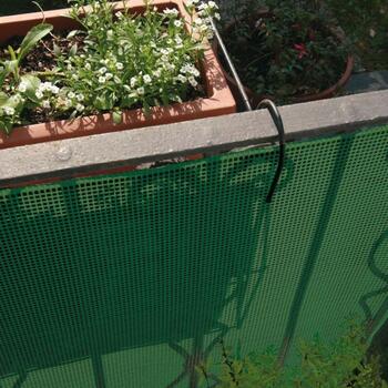 QUADRA 10 plastmasas siets, 1x10m, zaļš 1A100301 (1A100301)