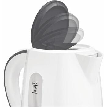 Zelmer Электрический чайник ZCK7619 71505664P, 2200W, 1.7l, белый, автоматическое отключение, 360° поворотная база (71505664P)