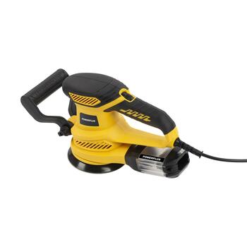 Powerplus эксцентриковая шлифмашина POWX04710, 450Вт, 125мм, 12000-26000 об/мин, 6 аксессуаров, сбор пыли, регулировка скорости (POWX04710)