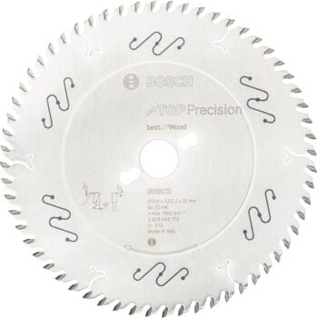 Ripzāģa disks BestforWood 250 x 30 x 3,2 mm, 60, Galda zāģiem RIPZĀĢA ASMENS BEST FOR WOOD, 2608642112, BOSCH (2608642112)