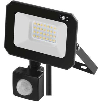 Emos LED прожектор ZS2323, 20 Вт, 2000 лм, IP44, нейтральный белый, 120°, PIR датчик, алюминий (ZS2323)
