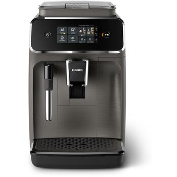 Кофемашина Philips EP2224/10, мощность 1500 Вт, ёмкость резервуара для воды 1.8 Л, 2 носика, керамическая кофемолка, TFT дисплей (EP2224/10)