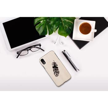 Man&Wood Чехол M7657B, 6.1, С изображением, Apple iPhone XR, натуральное дерево, поликарбонат (M7657B)