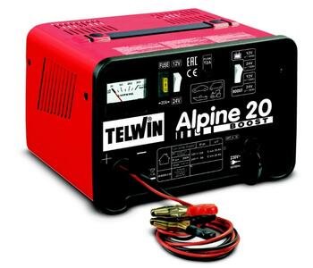 Зарядное устройство ALPINE 20 BOOST, 12-24В, 18А, 300Вт, 20-225Ач, 807546 TELWIN (807546)