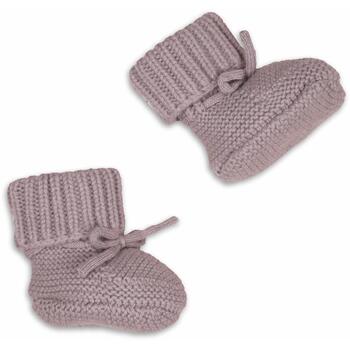 Lodger Slipper Merino шерстяные тапочки SLM 107_6-12, 6-12M, 100% мериносовая шерсть, розовый, для девочки (SLM 107_6-12)