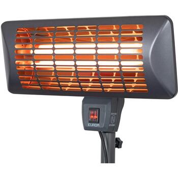 Eurom Q-time 2000S 334203, 2000 Вт, кварцевая лампа, IP24, многофункциональная подставка, 180 см кабель питания (334203)