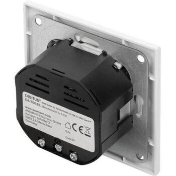 Digitus безопасная розетка DA-70615, 5V, 2.8A, 1 x USB Type-C, 1 x USB A, 2 USB разъема, 2P+E (DA-70615)