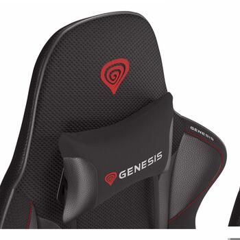Genesis Игровое кресло Nitro 440 G2, NFG-2115, 126-133см, 18кг, 5 колес, эргономичное, регулируемая высота, поддержка поясницы (NFG-2115)
