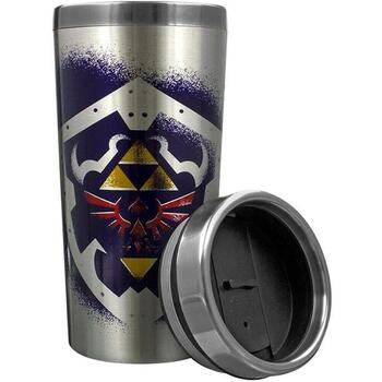 Paladone Ceļojumu krūze PP3241NN, 450ml, nerūsējošais tērauds, oficiāli licencēts Nintendo produkts (PP3241NN)