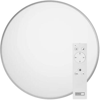 Emos LED Лампа ALVI ZM5165, 36 см, 24 Вт, теплый-холодный белый, диммируемая с пультом, 1920 лм, IP20, 25 000 ч (ZM5165)