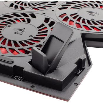 White Shark Dzesētājs GCP-29 ICE-WIZARD, 800g, 42.7cm, 30.5cm, 2.4cm, 5 ventilatori, 2400rpm, 30dB, USB, 2 pozīcijas (ICE-WIZARD)