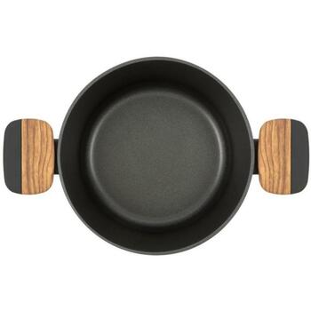 Resto Katls 93187 2.6L, Diametrs 20 cm, Apaļš, Alumīnijs, 4 slāņu nelīpoša pārklājuma, Ergonomiskas rokturi, Stikla vāks (93187)