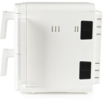 Salter Gaisa fritieris EK6642WHTVDE, 2400W, 9l, 2 grozi, digitālais panelis, 9 programmas, mazgājams grozs (EK6642WHTVDE)