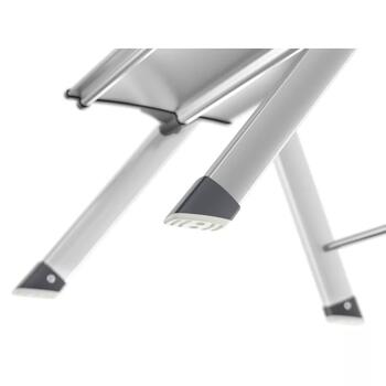 Hailo MK80 ComfortLine 034310100, salokāms pakāpienu soliņš, 2 pakāpieni, alumīnijs, 220cm, 150kg, 3,6kg (034310100)