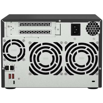 Qnap NAS komutators TS-673A-8G AMD Ryzen V1500B 2.2 GHz, 8 GB atmiņa, 6 x 3.5 collu SATA, 2.5GbE, 2 x M.2 NVMe (TS-673A-8G)