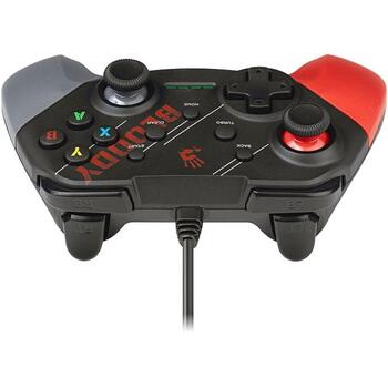 A4Tech Bloody GP30 Sports Red USB геймпад, A4TJOY47404, 12 кнопок, 1.8м, проводной, USB, вибрация, 200г (A4TJOY47404)
