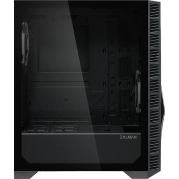 Zalman Z3 Iceberg Black корпус ATX, 2x120мм ARGB вентилятора, 4мм закаленное стекло, USB 3.0, черный (Z3 Iceberg Black)