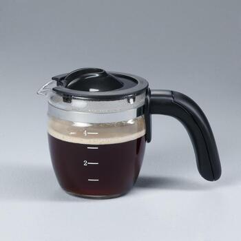 Severin Stikla kanna 5412, caurspīdīgs/melns, piemērots SEVERIN espresso automātam KA 5978 (5412)
